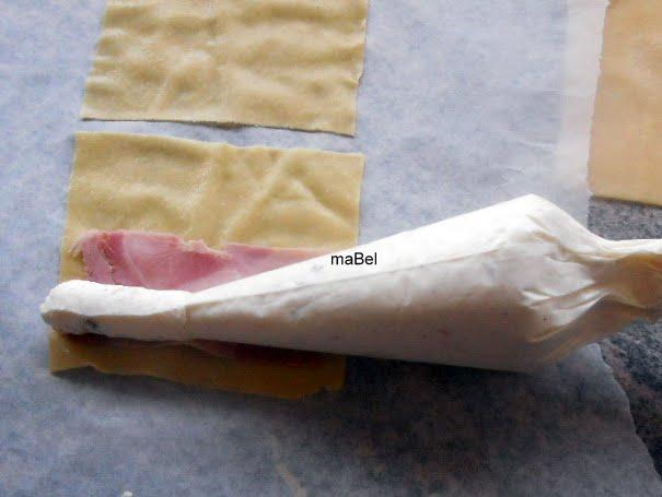 Canelones caseros, canellonni, manicotti Canelones caseros, canellonni, manicotti