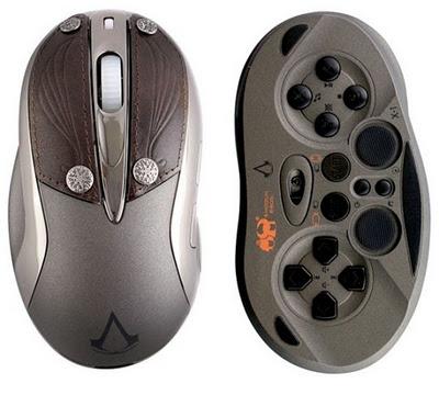 Chameleon X-1 Assassin's Creed Revelations Edition, ratón y pad de juegos en uno Chameleon X-1 Assassin's Creed Revelations Edition, ratón y pad de juegos en uno