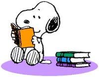snoopy-leyendo snoopy-leyendo