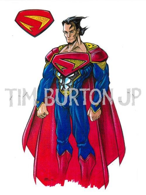 Concept art de Superman Lives