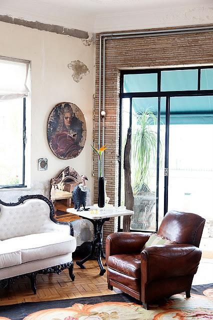 Vintage a primera vista: Una casa en Sao Paulo Vintage a primera vista: Una casa en Sao Paulo