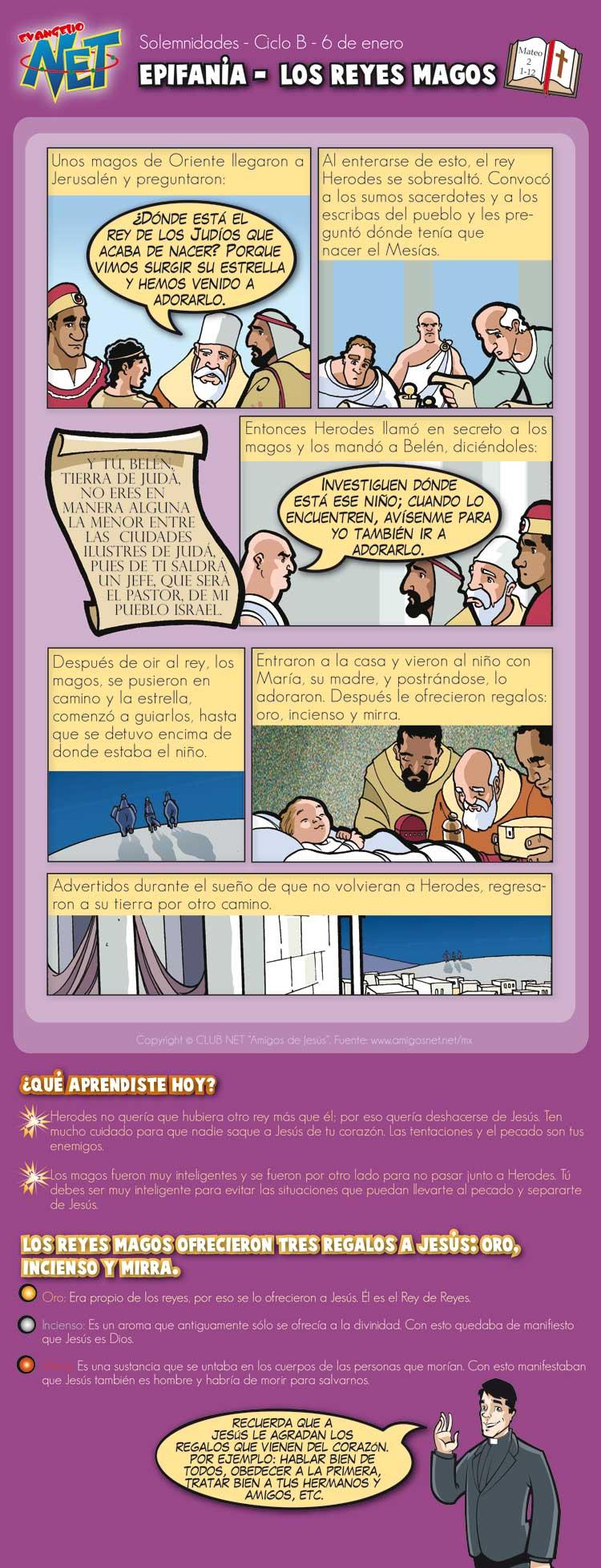 EVANGELIO DOMINICAL EN CÓMIC: EPIFANÍA DEL SEÑOR EVANGELIO DOMINICAL EN CÓMIC: EPIFANÍA DEL SEÑOR