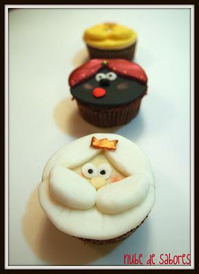 CUPCAKES DE CHOCOLATE - REYES MAGOS