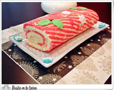 Brazo de mousse de turrón para los Reyes Brazo de mousse de turrón para los Reyes