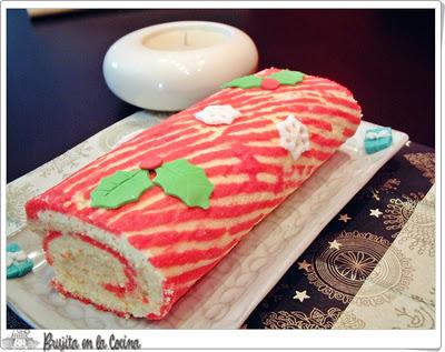 Brazo de mousse de turrón para los Reyes Brazo de mousse de turrón para los Reyes