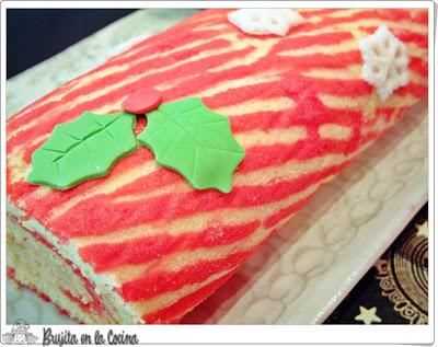 Brazo de mousse de turrón para los Reyes Brazo de mousse de turrón para los Reyes