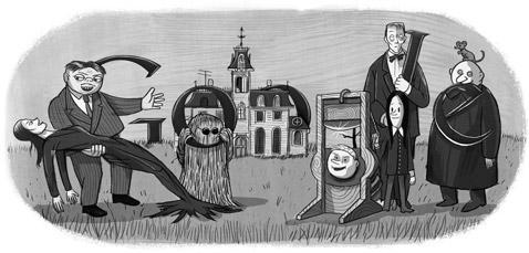 Un Doodle Google en honor al padre de los Locos Adams Un Doodle Google en honor al padre de los Locos Adams