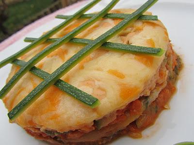 Calabacines en lasaña Calabacines en lasaña