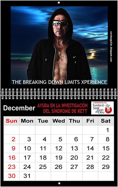 Breaking Down Limits presenta el Calendario 2012 - PhotoSport Gallery a beneficio de la Fundació Sant Joan de Déu para la ayuda en la investigación del Síndrome de Rett - Última entrega: Diciembre 2012