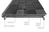 Panel solar térmico de pizarra natural - Thermoslate by CUPA