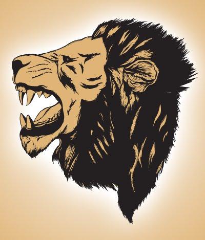 León rugiente León rugiente