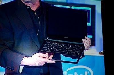 Nikiski, Intel muestra su concepto de ultrabook con touchpad transparente