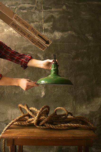 Las lámparas industriales de Luke Lamp Co. Las lámparas industriales de Luke Lamp Co.