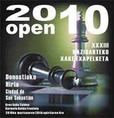 XXXV OPEN INTERNACIONAL DE AJEDREZ “CIUDAD DE SAN SEBASTIAN” 2012