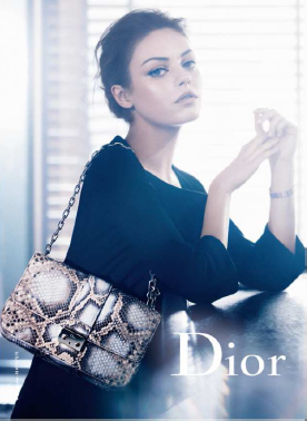 Mila Kunis para Dior Mila Kunis para Dior