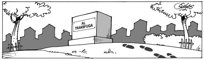 MONUMENTO AL TRÁNSFUGA MONUMENTO AL TRÁNSFUGA