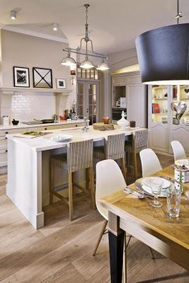 COCINA + COMEDOR + LIVING RUSTICO