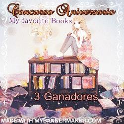 Sorteo aniversario del blog My favorite books