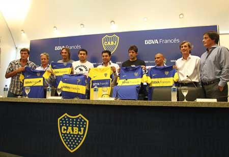 MuyBBVABoca Negocios en el jardín de infantes: el BBVA con Boca y River