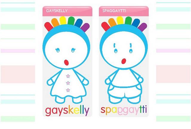 Gayskelly y Spaggaytti, las Primeras Mascotas LGTB de la historia, en Ponte en mi Piel Gayskelly y Spaggaytti, las Primeras Mascotas LGTB de la historia, en Ponte en mi Piel