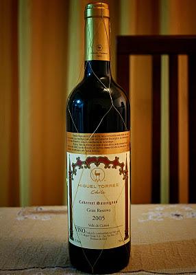 Miguel Torres Chile, Gran Reserva, Cabernet Sauvignon 2005 Miguel Torres Chile, Gran Reserva, Cabernet Sauvignon 2005