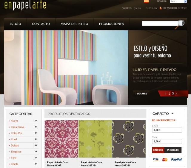 EnPapelArte, la tienda de papel pintado, estrena su blog