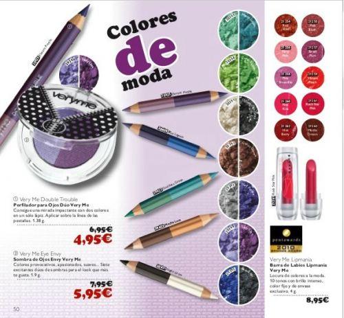 sombra de ojos Oriflame Color de las sombras según el color de tus ojos.