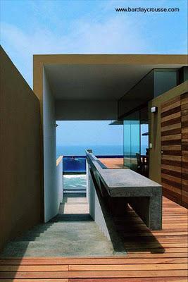 Casa de playa con piscina Casa de playa con piscina volada