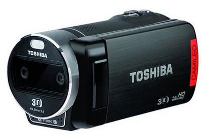Nuevas videocámaras Camileo de Toshiba, con WiFi y 3D