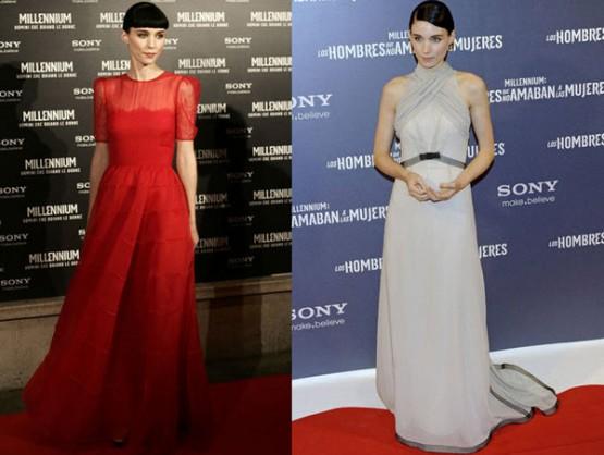 Rooney Mara en el estreno de 'Millenium'