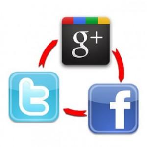 Google Plus , Facebook, Twitter un cambio constante