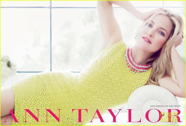 ANN TAYLOR SPRING 2012 WITH KATE HUDSON
