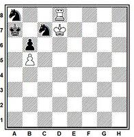 Un final de ajedrez diabólico - Curiosidades y anécdotas sobre José Raúl Capablanca (1888-1942) Estudio artístico de ajedrez, Capablanca-Lasker, Nueva York, 1923