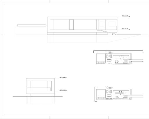 A-cero presenta el proyecto de ampliación de una vivienda en Oleiros, A Coruña