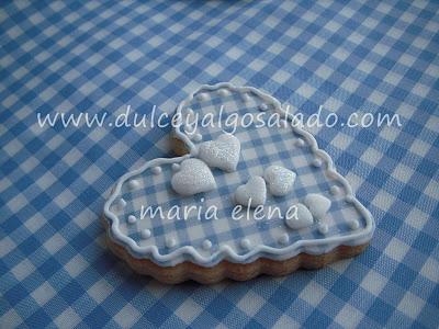 Galletas decoradas....vichy!!!