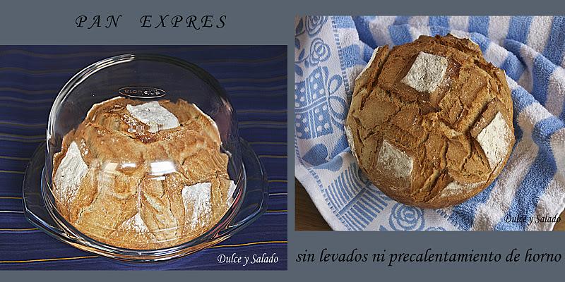 PAN EXPRES (SIN LEVADO NI PRECALENTAMIENTO DEL HORNO) PAN EXPRES (SIN LEVADO NI PRECALENTAMIENTO DEL HORNO)