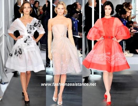 Paris Fashion Week Haute Couture, Spring/Summer, 2012. Christian Dior. Front Row