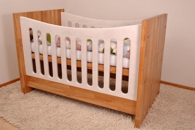 cuna Hokimo, mueble 3 en uno: cuna, cama y sofá