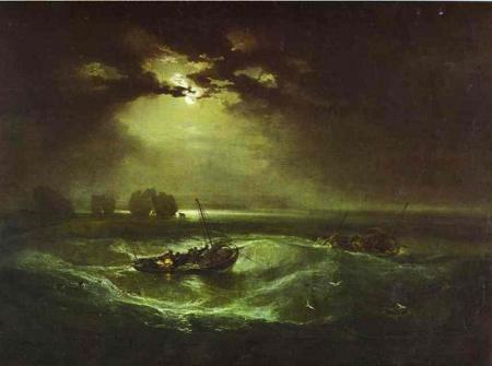 Fishermen at the Sea 1796 by William Turner
