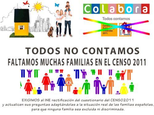 ine-censo INE invisibiliza la realidad de las familias con dos padres o dos madres