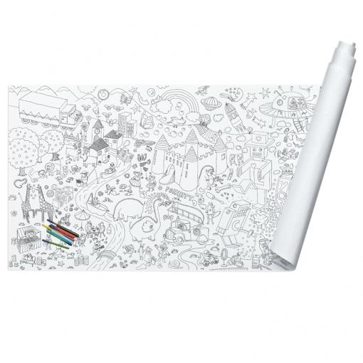 coloromy Coloromy, papel para colorear de 3 metros de largo