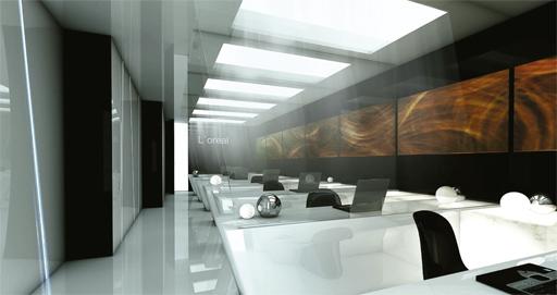 A-cero Projects A-cero presenta un proyecto de reforma de un local para L’Oreal en Barcelona