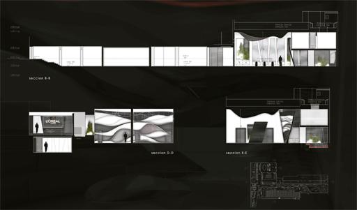 A-cero Projects A-cero presenta un proyecto de reforma de un local para L’Oreal en Barcelona