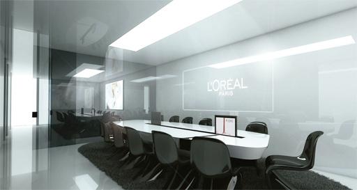 A-cero Projects A-cero presenta un proyecto de reforma de un local para L’Oreal en Barcelona