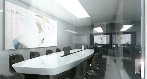 A-cero Projects A-cero presenta un proyecto de reforma de un local para L’Oreal en Barcelona