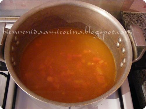 Chorba charia (Sopa de fideos)