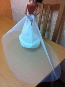 Resultado1 Vestido de novia para Barbie. Parte II, la falda de tul.