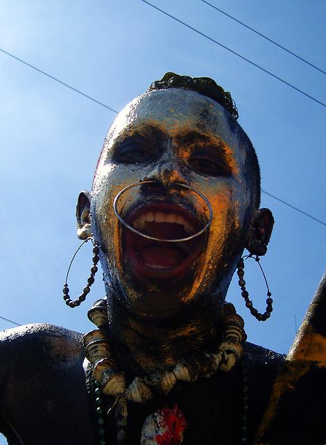 Original disfraz Carnaval 2012 en Sudamérica: Río de Janeiro, Barranquilla y Gualeguaychú