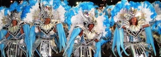 Impresionantes disfraces Carnaval 2012 en Sudamérica: Río de Janeiro, Barranquilla y Gualeguaychú