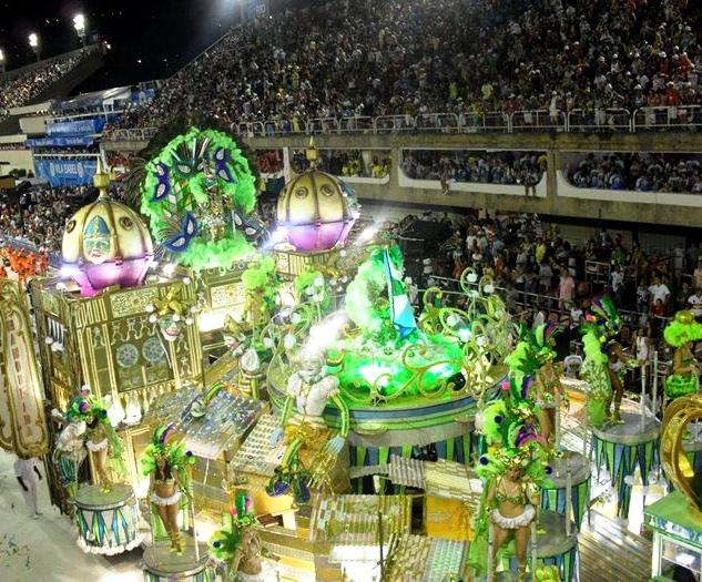 Carroza Carnaval 2012 en Sudamérica: Río de Janeiro, Barranquilla y Gualeguaychú